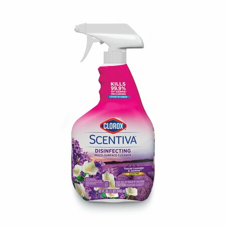CLOROX Cleaners & Detergents, 32 oz. Smart Tube® Spray Bottle, Lavender, 6 PK 31387